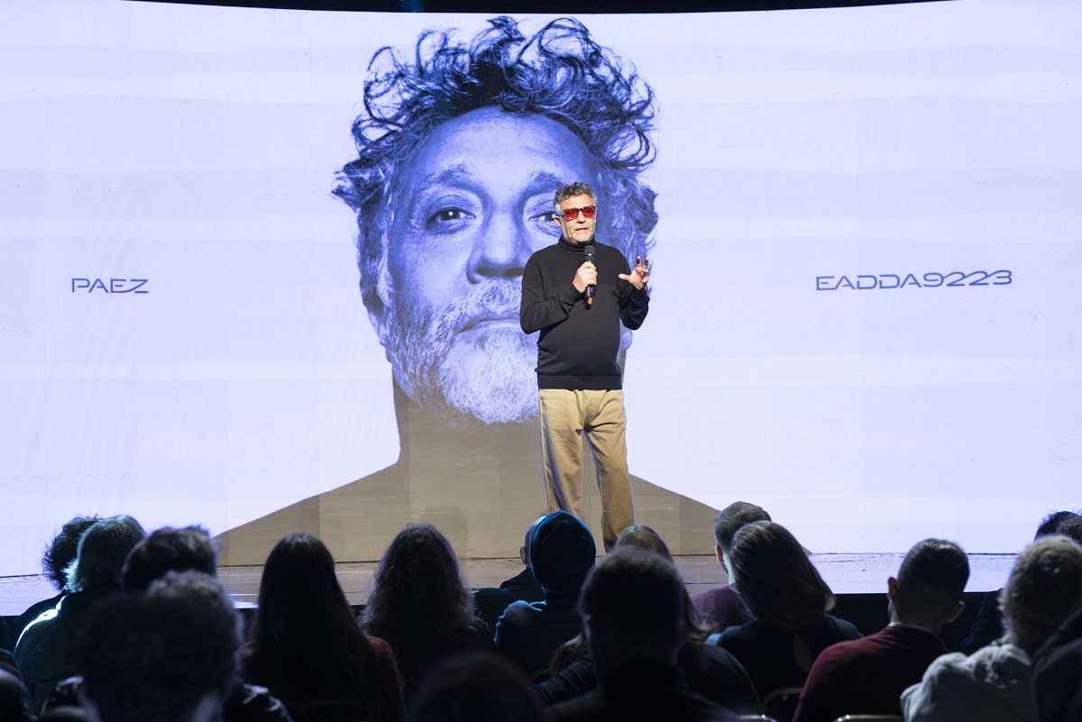 Fito durante la presentación de EADDA 9223. 