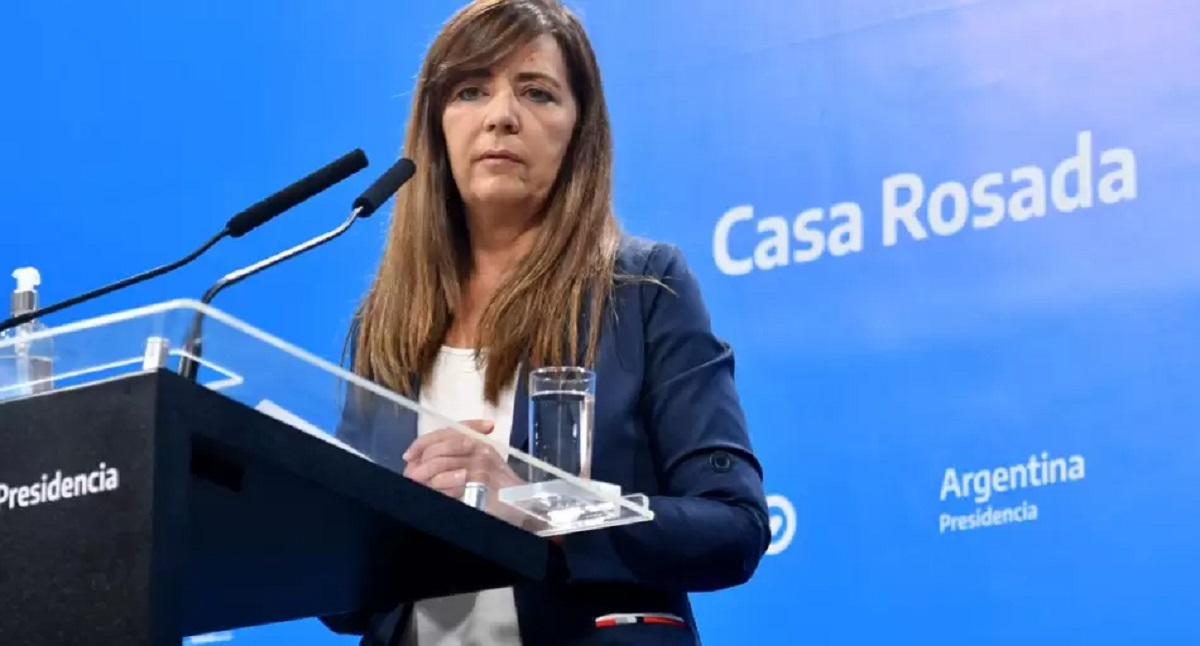 La portavoz del gobierno Gabriela Cerruti habló tras la fuerte movilización en Chaco del miércoles por la noche. 