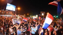 Imagen de Más de 40 detenidos en marchas y cortes de ruta en Paraguay por protestas por fraude electoral