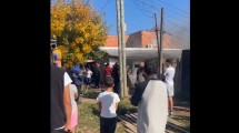 Imagen de Video: murieron dos hermanitos durante el incendio de una vivienda en Garín