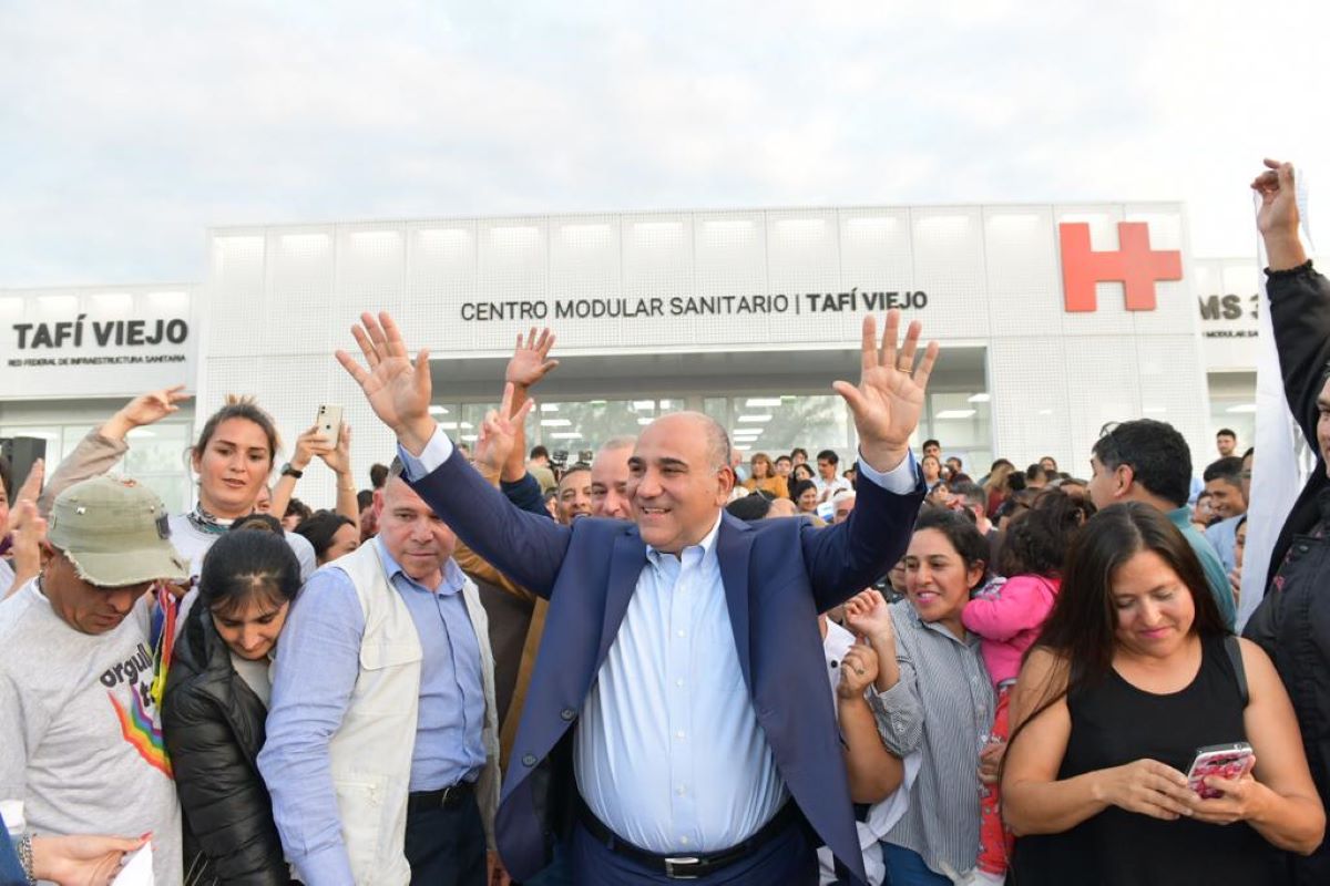 Juan Manzur se bajó de la candidatura en Tucumán. Foto: Gentileza Twitter @juanmanzurok