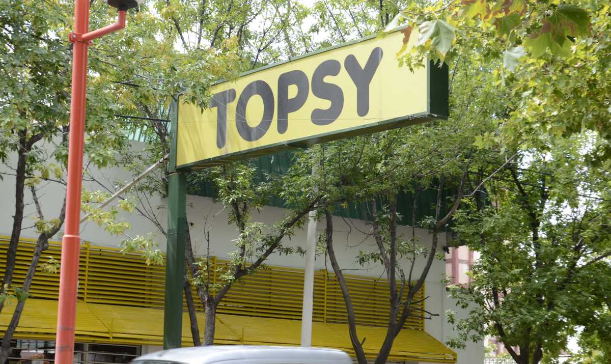 Topsy, la cadena de supermercados que fue parte de la vida de los vecinos de Neuquén y Río Negro.. Foto: Archivo