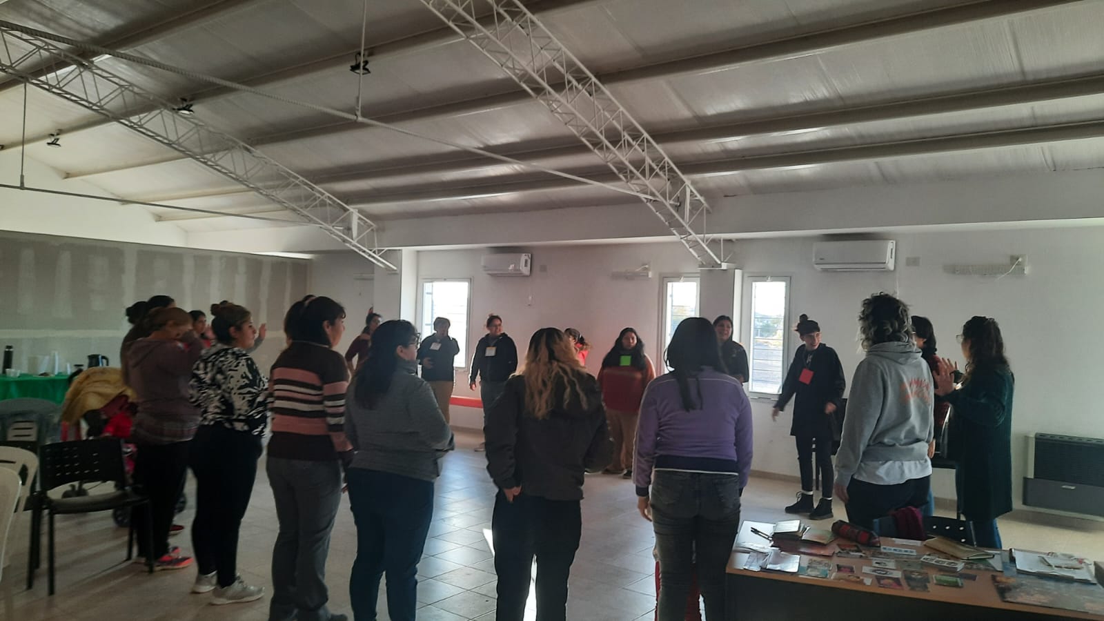 La actividad duró cuatro horas en el Centro Integrador Municipal de barrio Nuevo. (Foto: Gentileza)