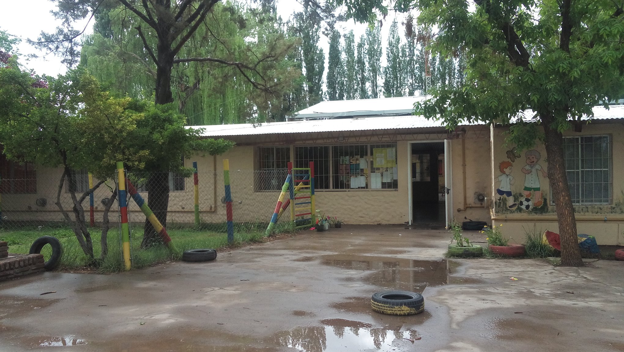 La escuela primaria rural 40 fue víctima de un robo este lunes. Foto: gentileza.  