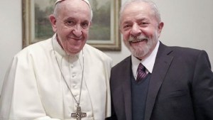 Con Ucrania en la agenda, Francisco recibe a Lula en el Vaticano