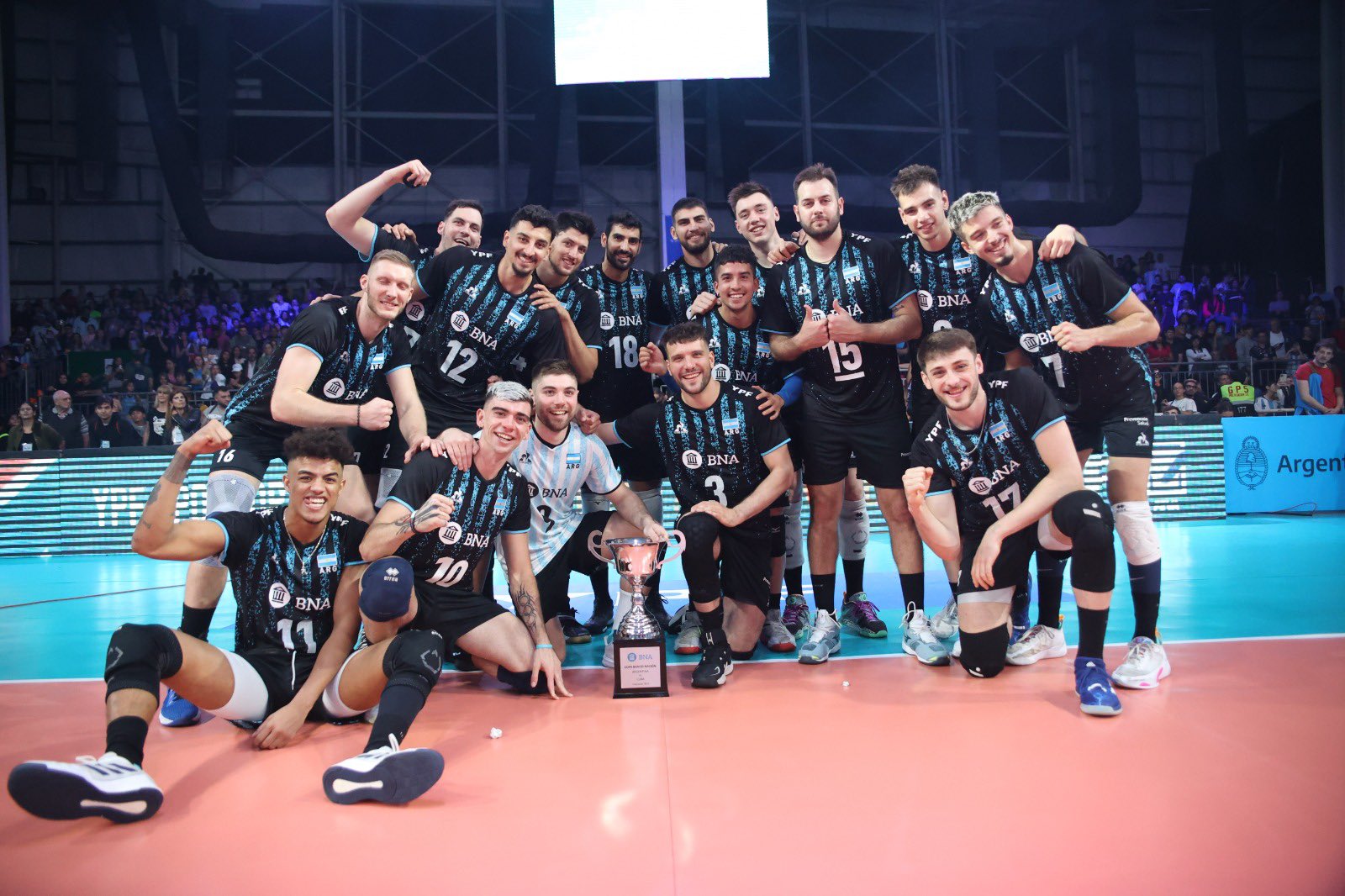 Argentina debutará en la VNL ante Italia.