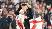 Imagen de Echeverri y su noche más esperada: el Diablito tuvo su debut en River