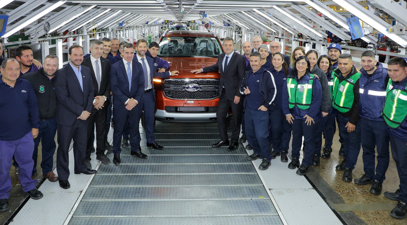 Inicio de la producción de la nueva Ranger en General Pacheco.