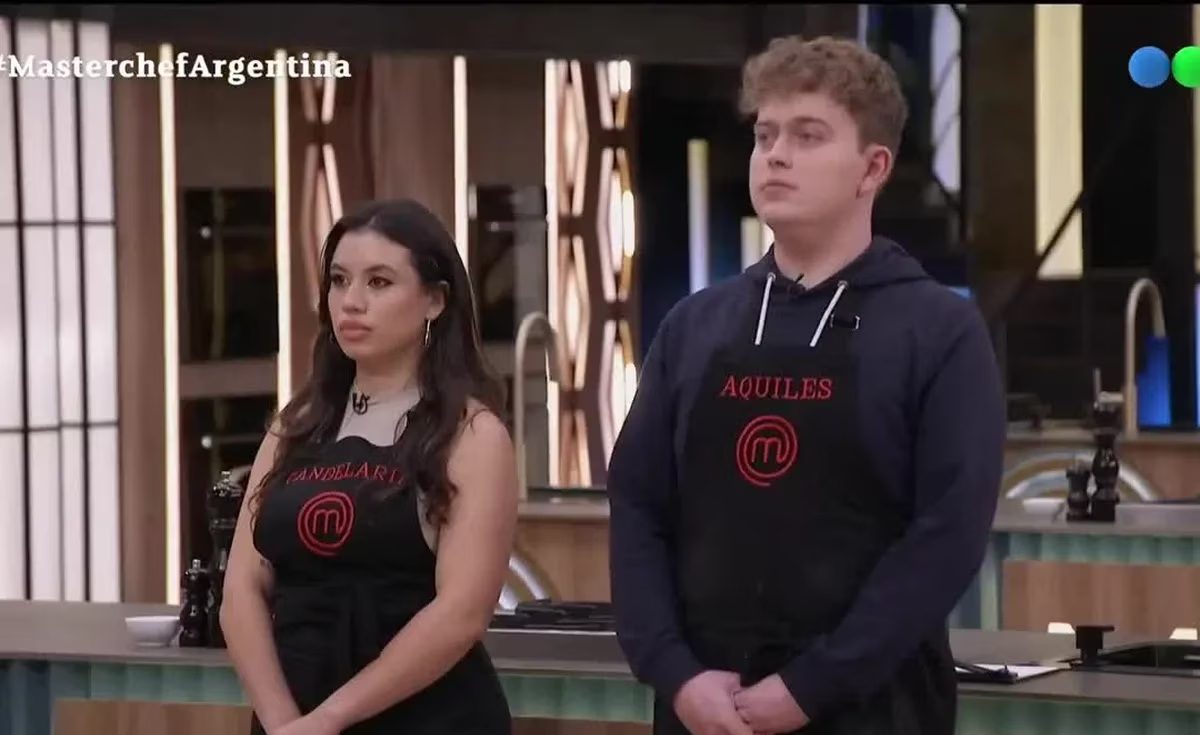 Candelaria Sorini y Aquiles González tuvieron los peores rendimientos del domingo de MasterChef Argentina.-