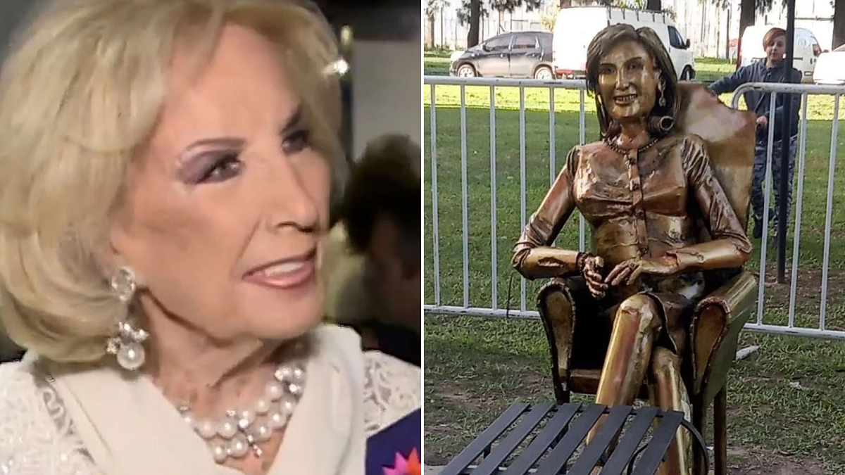 Mirtha Legrand habló de la estatua que generó distintas críticas en redes. 