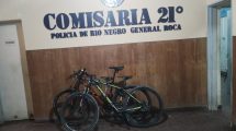 Imagen de La policía logró recuperar dos bicicletas en el norte de Roca