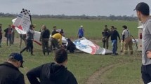 Imagen de Video: una avioneta cayó en Chaco mientras Capitanich daba un discurso: dos muertos