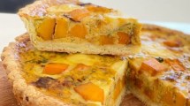 Imagen de Cómo hacer una tarta de calabaza en masa de queso