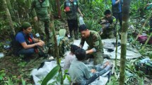 Imagen de Hallaron con vida a los niños que estuvieron 40 días perdidos en la selva amazónica de Colombia