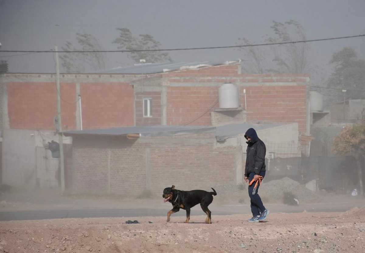 En Neuquén y Río Negro se esperan ráfagas de entre 100 y 130 km/h. Foto archivo: Matías Subat