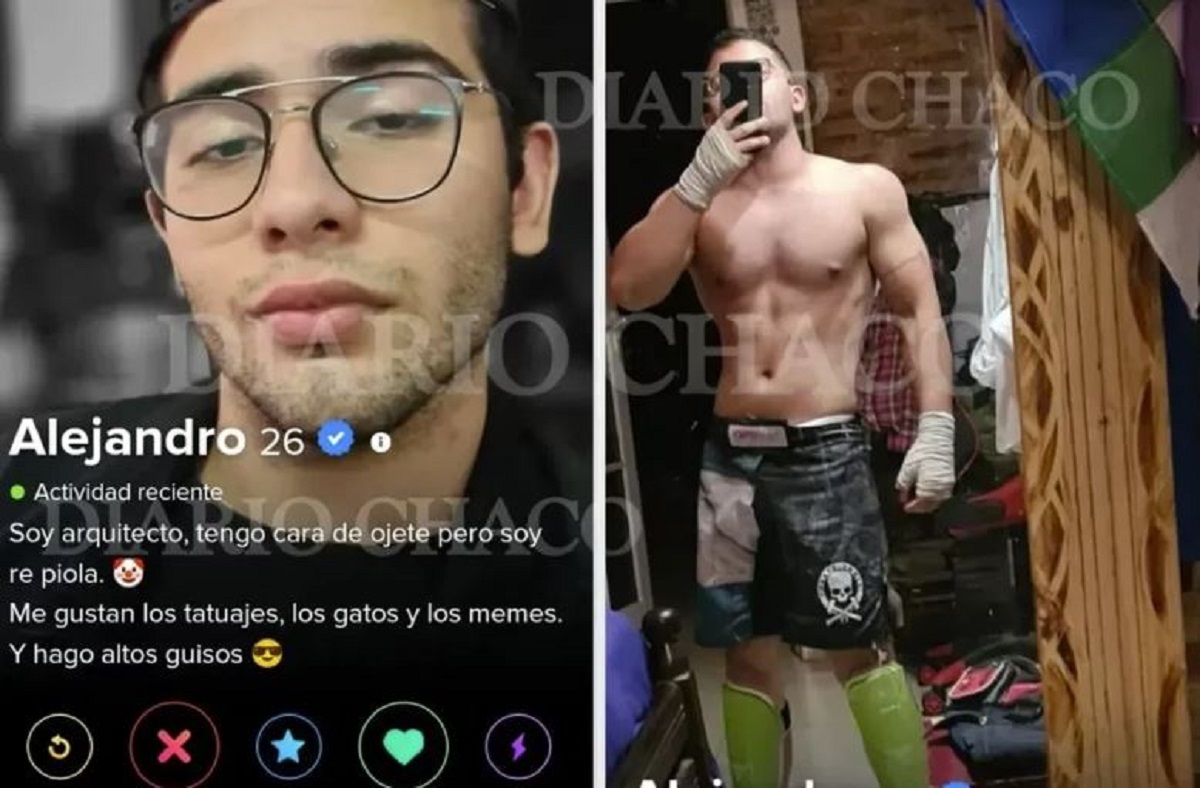 El perfil falso de C sar Sena en Tinder con el que conoci a