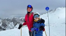 Imagen de Jimena Barón en Esquel: esquí en La Hoya, paseos y el recuerdo de su viejo