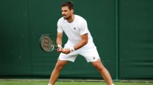 Imagen de Guido Pella, el único argentino en carrera en Wimbledon