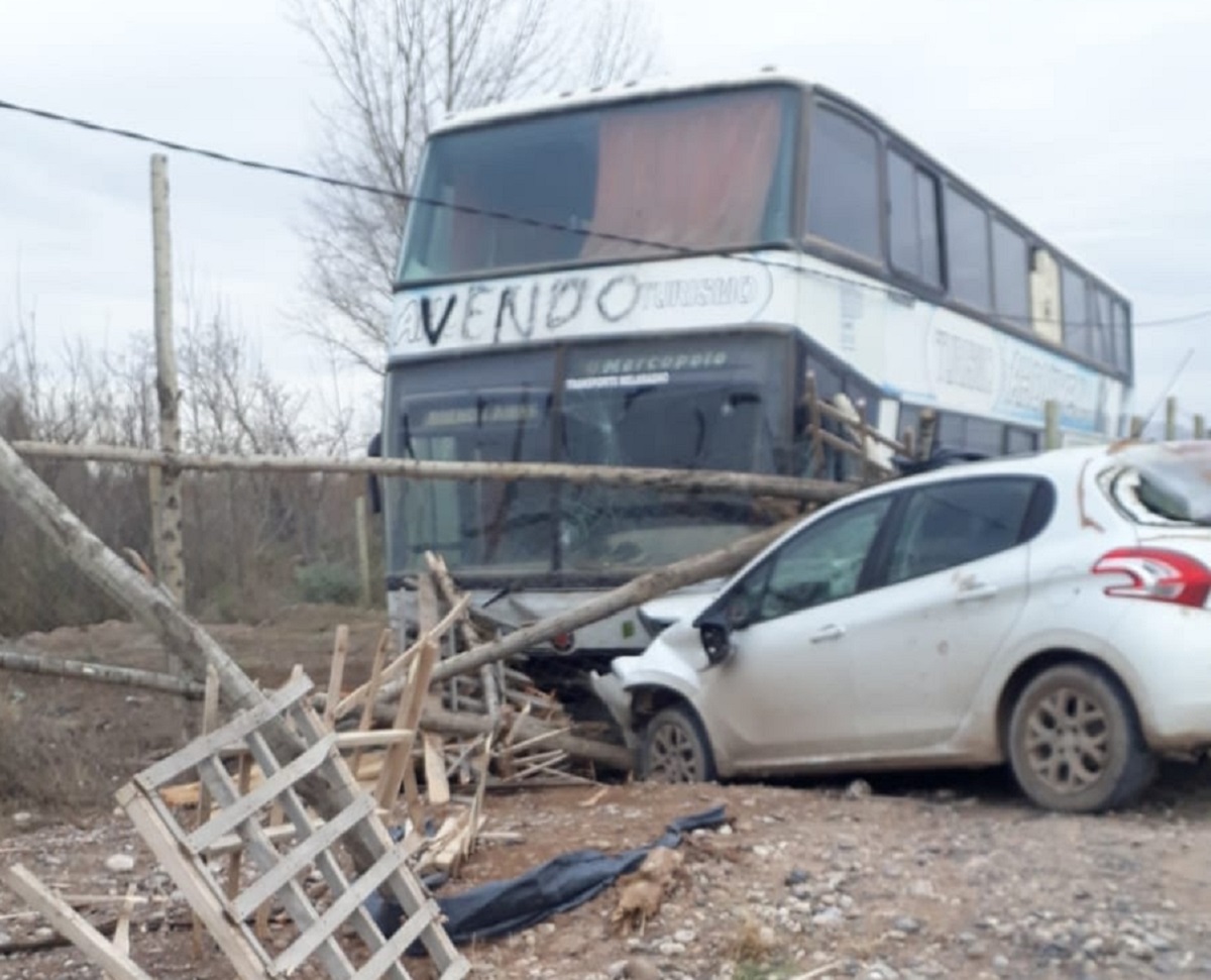 El hecho ocurrió esta madrugada en el barrio Costa Esperanza de Fernández Oro. Foto: Inforo.