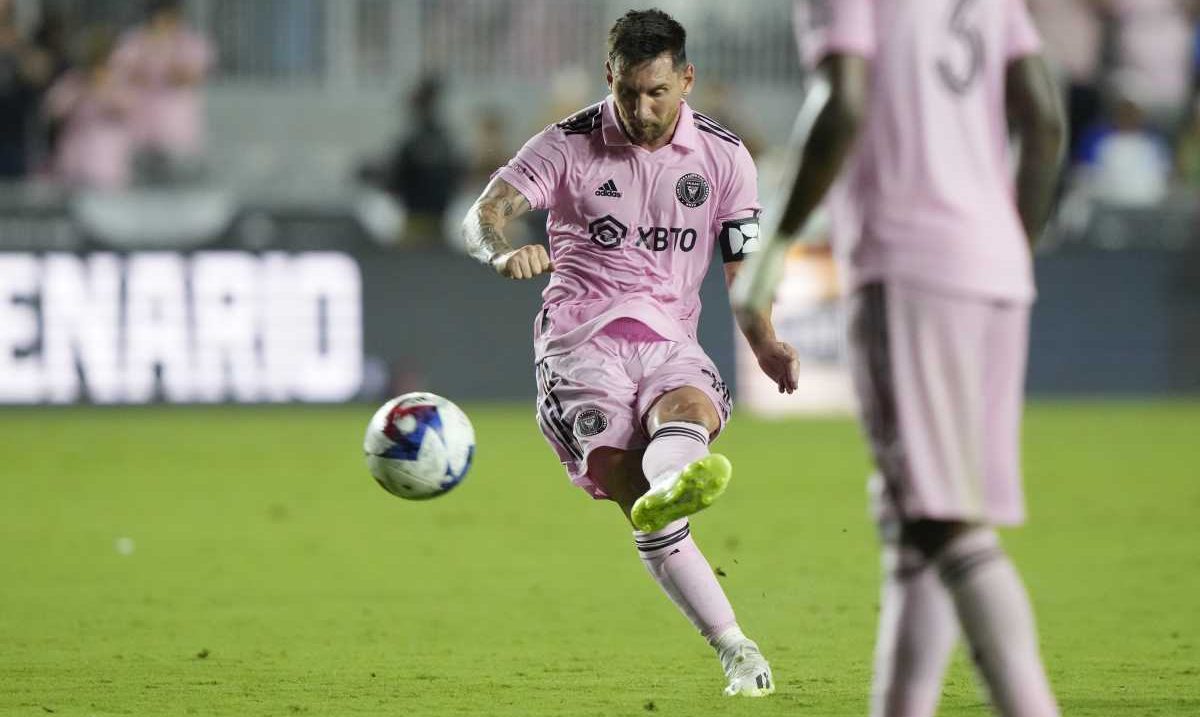 El astro argentino podría jugar hoy como titular en el Inter Miami. 