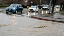 Imagen de En unas pocas horas llovió más de la mitad de lo que suele llover en julio en Bariloche