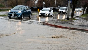 En unas pocas horas llovió más de la mitad de lo que suele llover en julio en Bariloche