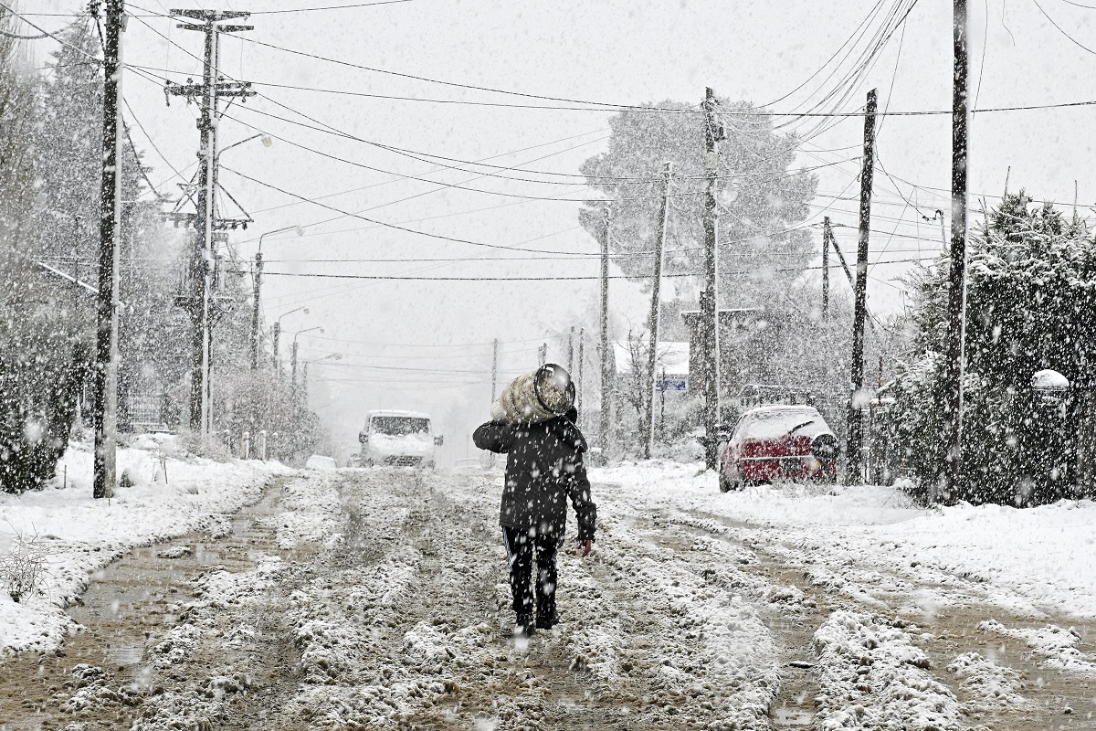 Hay alerta por nevadas en la zona cordillerana de Neuquén Foto: Archivo Chino Leiva