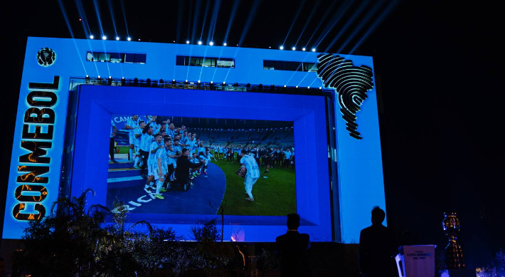 O novo logo da CONMEBOL Copa América 2024™ fará o continente