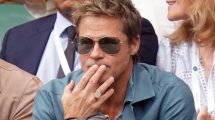 Imagen de ¿Benjamin Button?: Brad Pitt sorprendió en Wimbledon por su aspecto juvenil y se volvió viral