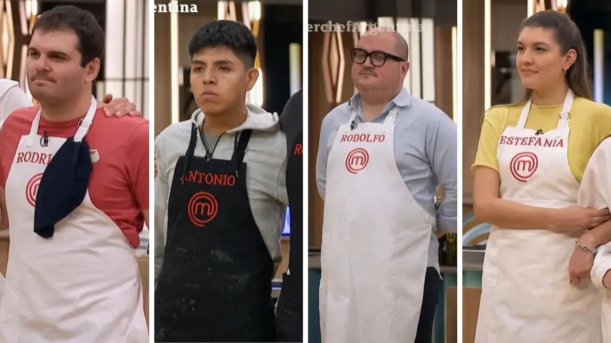 Rodrigo Salcedo, Antonio López, Rodolfo Vera Calderón y Estefanía Herlein son los cuatro finalistas de MasterChef.