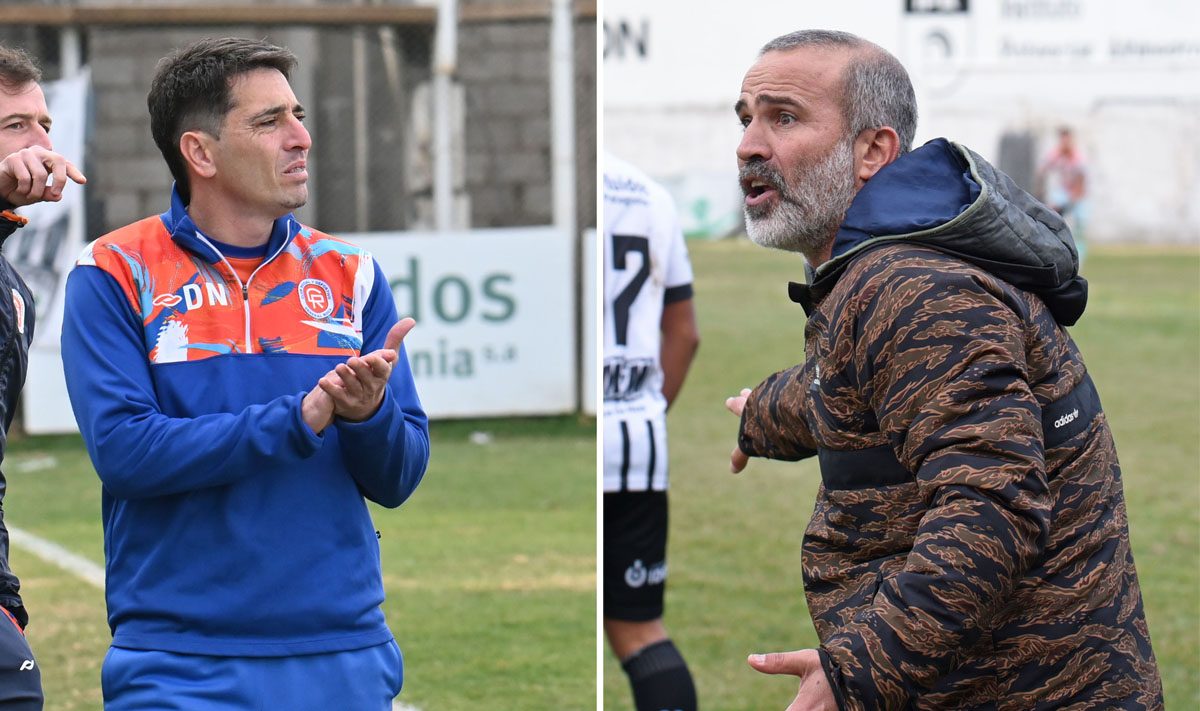 Napolitano va por su segunda Liga y Gorer por la primera. (Fotos: Florencia Salto)