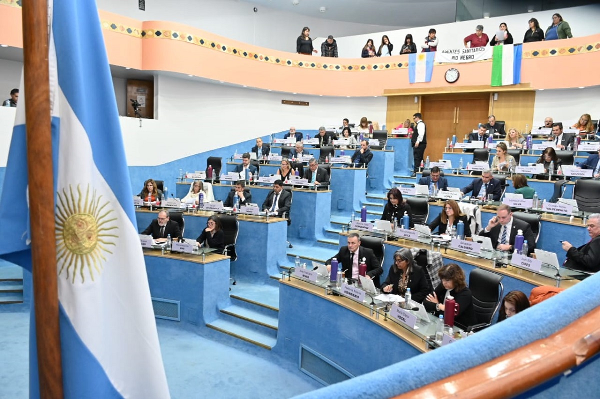 La Legislatura de Río Negro aprobó financiar parte de los planes federales de viviendas. Foto: Marcelo Ochoa.