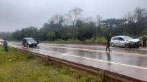 Imagen de Murió una docente en un choque entre dos autos sobre la ruta nacional 14 en Misiones