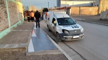 Imagen de Otra vez chocaron en un peligroso cruce y reclaman reductores de velocidad en Roca