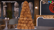 Imagen de Croquembouche: receta para hacer la torre de profiteroles de MasterChef Argentina