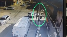 Imagen de Video: un policía mató a un delincuente en medio de un robo a una familia en La Matanza