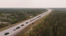 Imagen de Incendios en Canadá obligan a evacuar una ciudad y poner bajo alerta una región