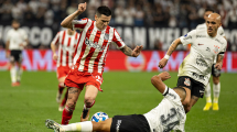 Imagen de Estudiantes perdió frente a Corinthians en la ida de cuartos de final de la Copa Sudamericana