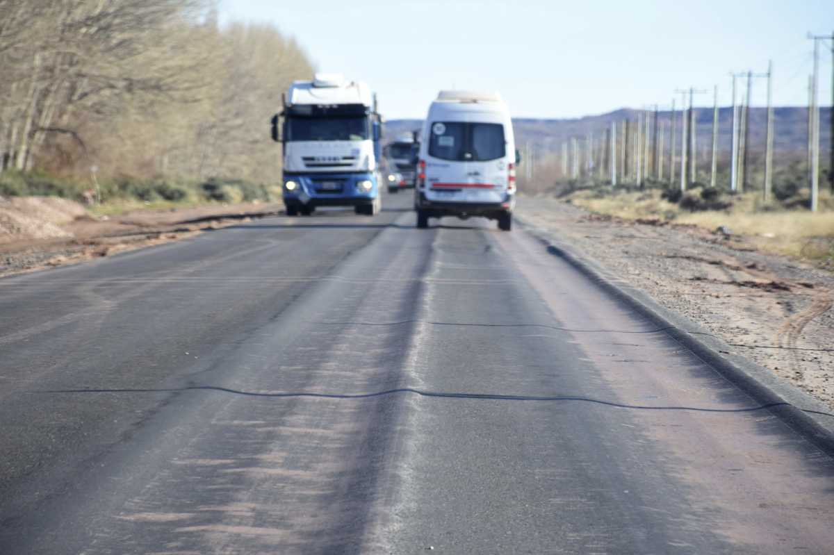 Se habían anunciado cortes de ruta en Añelo. (Archivo Matías Subat)