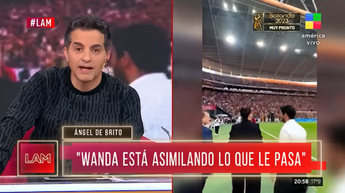 Ángel de Brito contó detalles de la salud de Wanda Nara en LAM. 