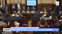 Imagen de Video| Reforma de la Ley de alquileres: el oficialismo frenó el dictamen y estira el debate