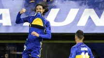 Imagen de Cavani marcó su primer gol con Boca y explicó por qué no se trepó del alambrado