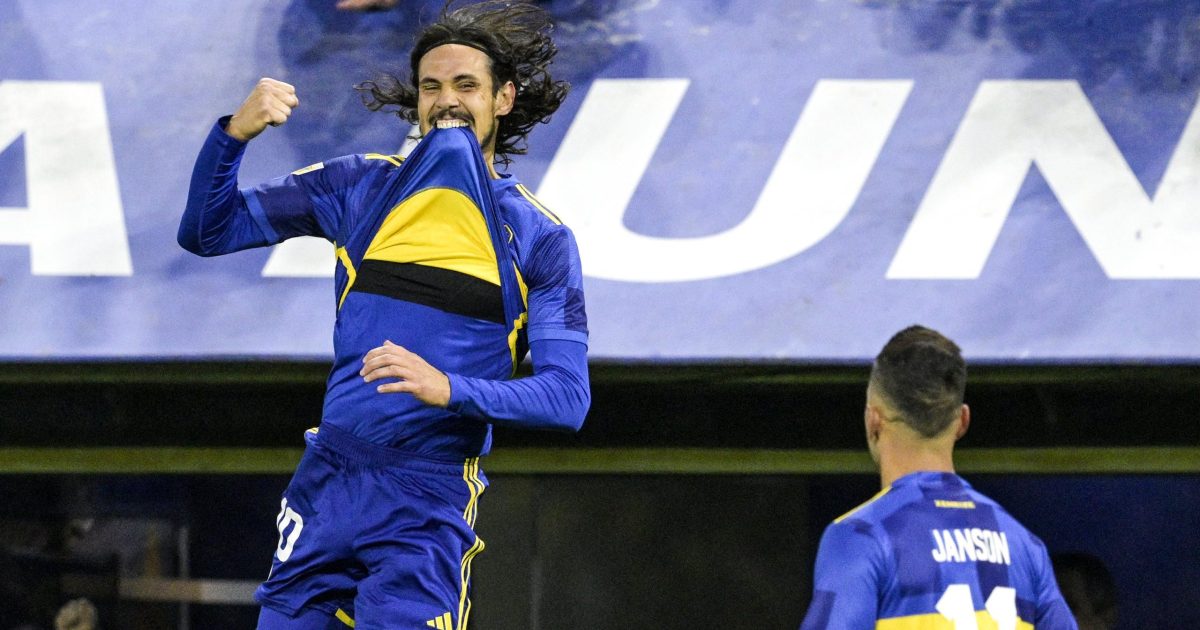 Cavani Marcó Su Primer Gol Con Boca Y Explicó Por Qué No Se Trepó Del