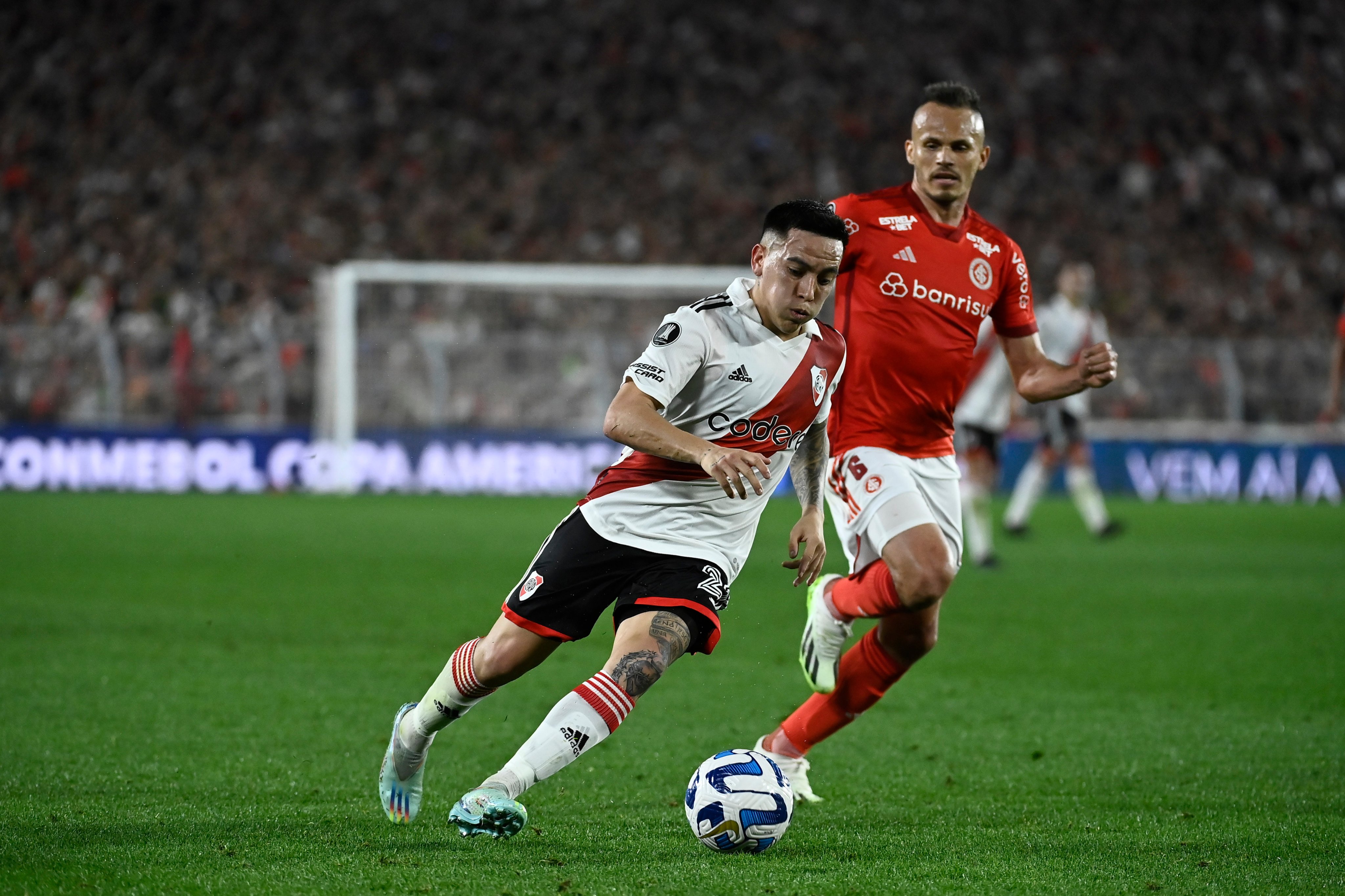 River ganó 2 a 1 en la ida en el Monumental. (Foto: @RiverPlate)