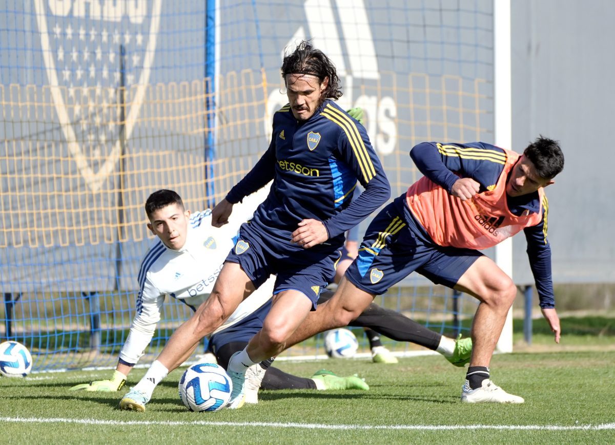 Cavani tendrá este miércoles su debut en Boca.