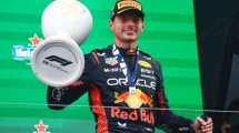 Imagen de Bajo la lluvia, Verstappen logró su noveno triunfo seguido en la Fórmula 1