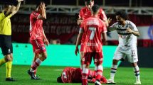 Imagen de Fluminense pidió que le quiten la roja a Marcelo por la patada a Luciano Sánchez