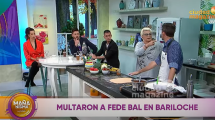 Imagen de Multaron a Fede Bal en Bariloche: la tremenda furia de Carmen Barbieri