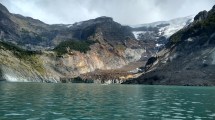 Imagen de Se derritió un glaciar y generó un nuevo lago en Bariloche