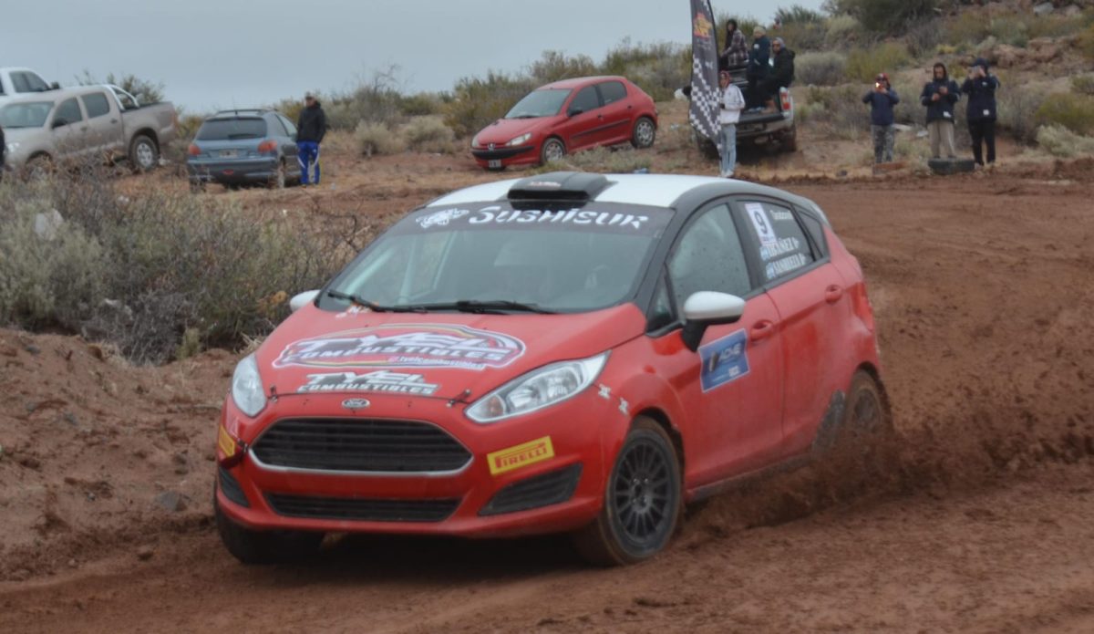 Ibáñez manda en la general del Rally de Rincón de los Sauces. (Foto: Gentileza Omar de los Santos)